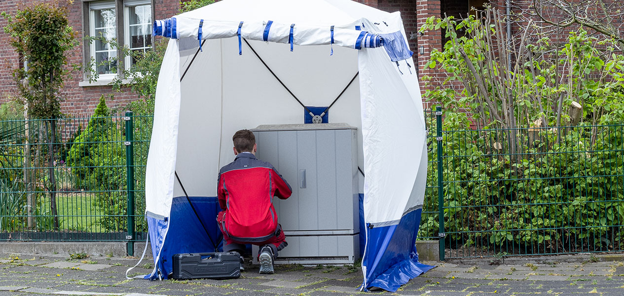 120 KE : travaux sur l’armoire électrique