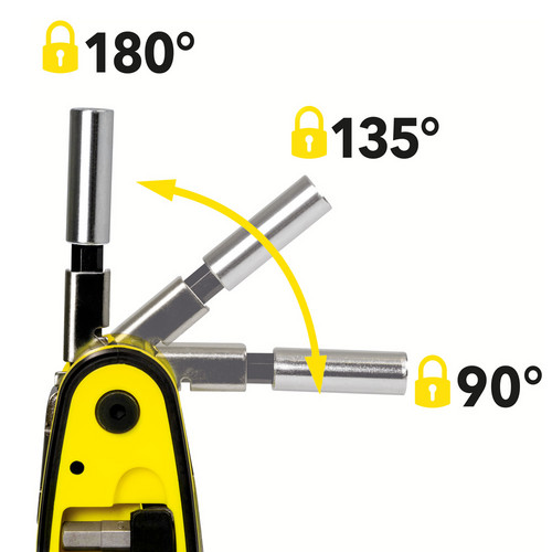 15-in-1 – in 3 standen vergrendelbaar