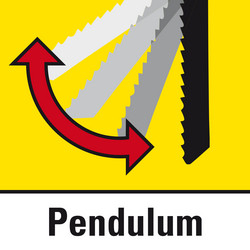 3 pendelstanden plus fijnzaagstand