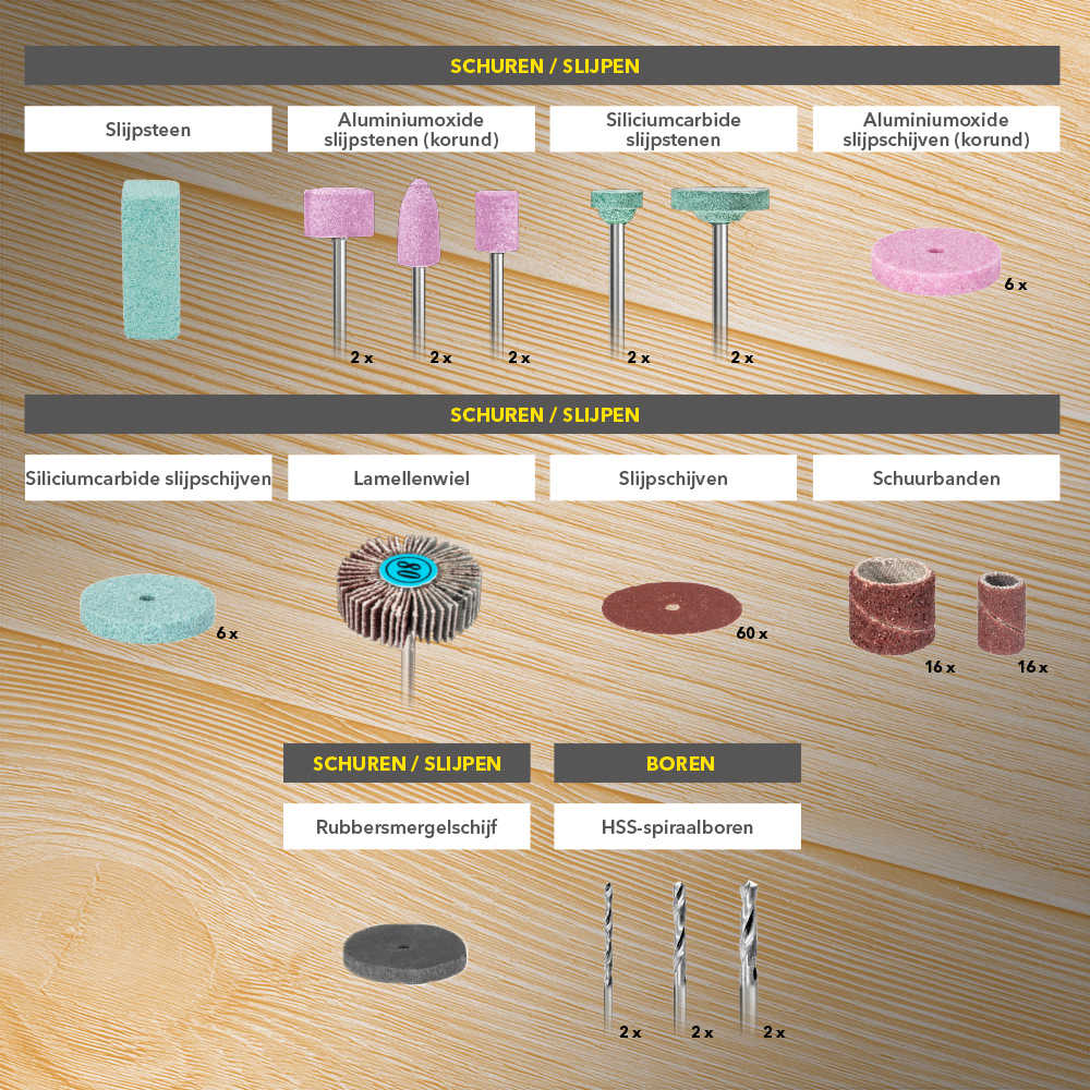 Accessoire 6 voor multifunctionele gereedschappen