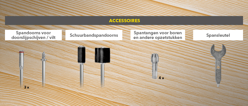 Accessoire 7 voor multifunctionele gereedschappen