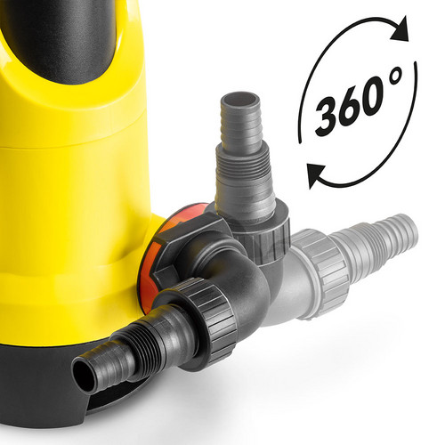 Adaptateur coudé réglable sur 360°
