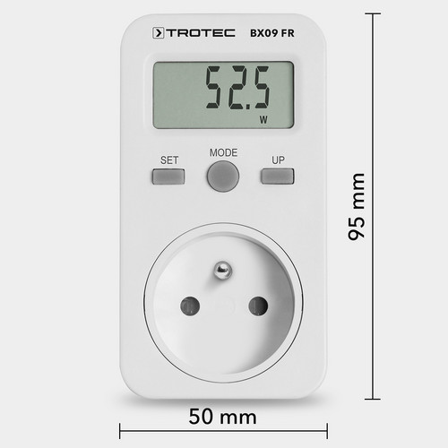 Appareil de mesure des coûts énergétiques BX09 FR