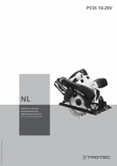 Bedieningshandleiding accu-handcirkelzaag PCSS 10-20V (NL)