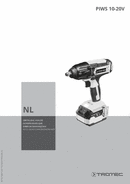Bedieningshandleiding Accu-slagschroevendraaier PIWS 10-20V (NL)