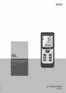 Bedieningshandleiding afstandsmeter BD20 (NL)