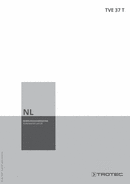 Bedieningshandleiding airconditioner PAC 4100 SH (NL)