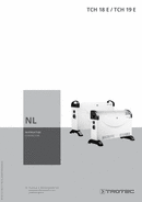 Bedieningshandleiding convector TCH 18 E / TCH 19 E (NL)
