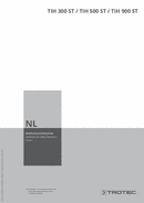 Bedieningshandleiding Infrarood verwarmingspanelen TIH 300 ST / TIH 500 ST / TIH 900 ST (NL)