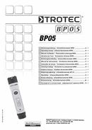 Bedieningshandleiding infraroodthermometer BP05 (INT)