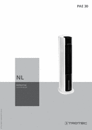Bedieningshandleiding Luchtkoeler PAE 30 (NL)