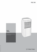 Bedieningshandleiding Luchtkoeler PAE 40 (NL)