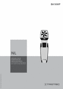 Bedieningshandleiding schoepenwiel-anemometer BA16WP (NL)