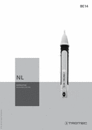 Bedieningshandleiding spanningstester BE14 (NL)