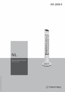 Bedieningshandleiding straalkachel IRS 2050 E (NL)