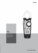 Bedieningshandleiding stroomtang BE40 (NL)