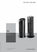 Bedieningshandleiding verwarmingsblower TFC 19 E / TFC 20 E (NL)