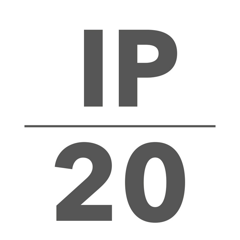 Beschermingsgraad IP20