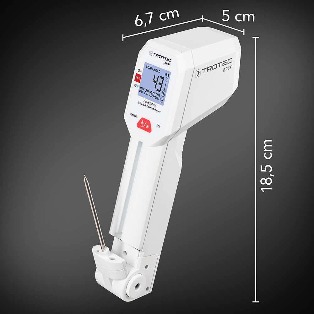 BP5F : les dimensions