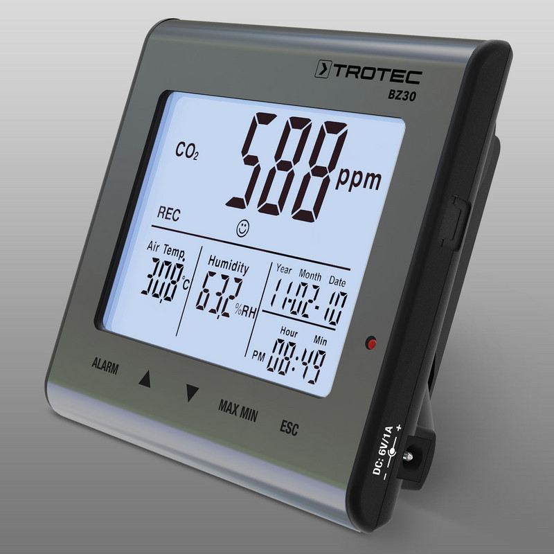 BZ30 CO₂-luchtkwaliteit-datalogger