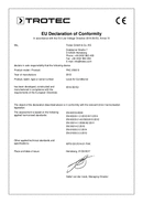 Conformiteitsverklaring airconditioner PAC 2000 S (INT)