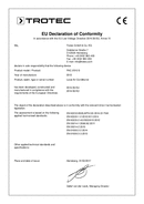 Conformiteitsverklaring airconditioner PAC 2010 S (INT)