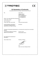 Conformiteitsverklaring energiekosten-meetapparaat BX09 (INT)