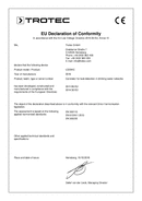 Déclaration de conformité corrélateur LD20HC (INT)