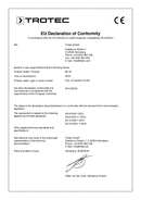 Déclaration de conformité enregistreur de données de la qualité de l’air CO₂ BZ30 (INT)