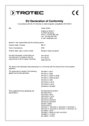 Déclaration de conformité humidimètre BM12 (INT)