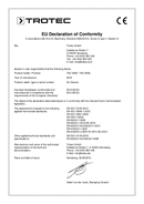 Déclaration de conformité Purificateurs d’air TAC 5000 / TAC 6500 (INT)