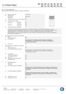 Fiche produit climatiseurs PAC 2100 X (INT)