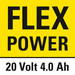 Flexibel combineren - één krachtige 20-V-accu, geschikt voor verschillende apparaten