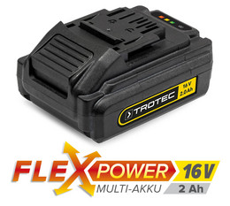 Flexpower-multiaccu 16 V, 2 Ah