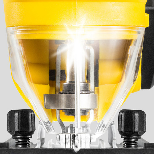 Ingebouwde LED-werklamp.