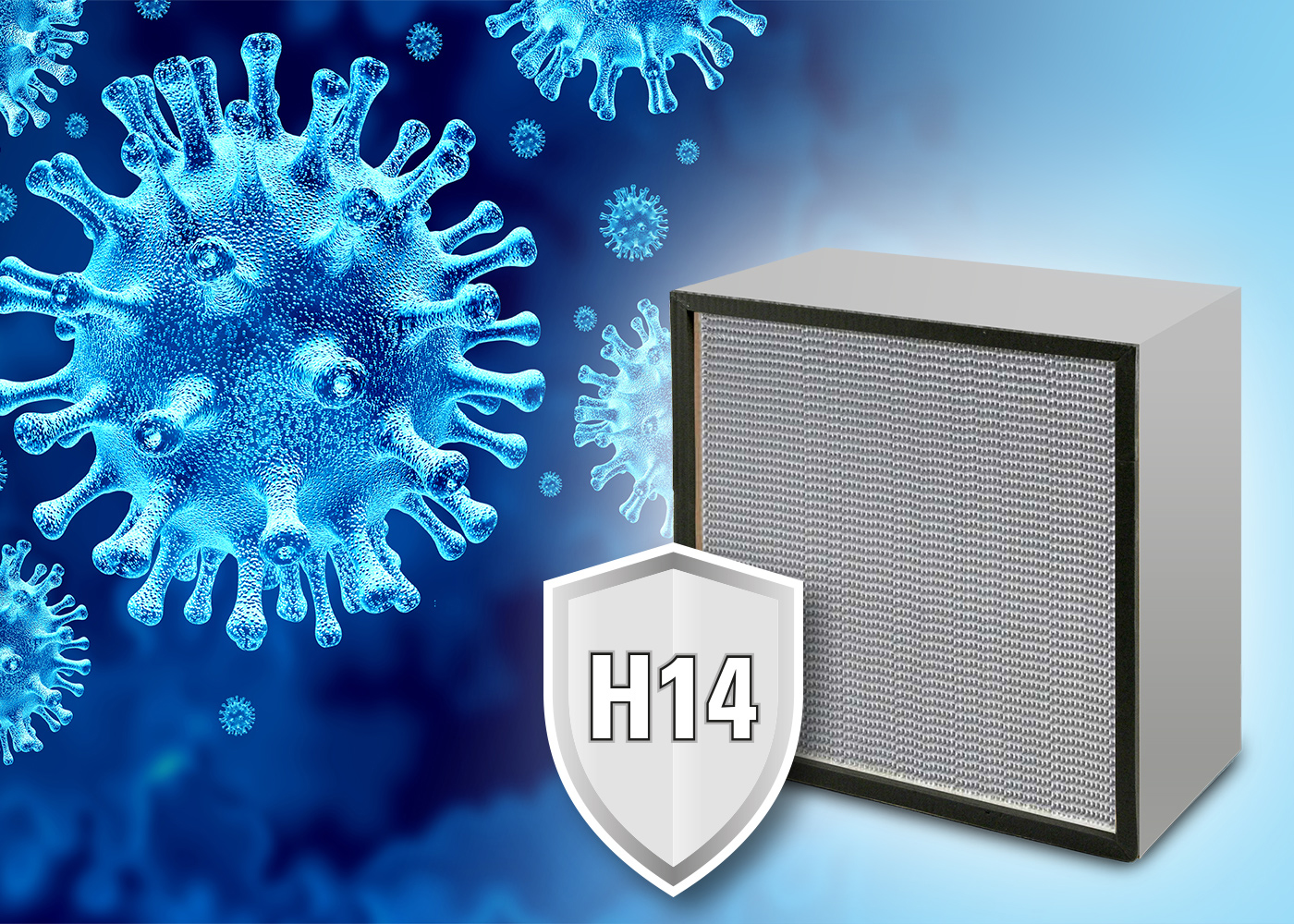 Les filtres à particules flottantes H14 sont maintenant disponibles contre le coronavirus