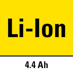 Lithium-Ionen-Akku mit 4,4 Ah Kapazität