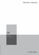 Manual de instrucciones Ventilador de pie TVM 20 D / TVM 24 D (FR)