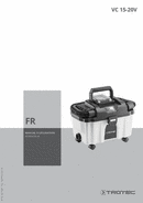 Manuel d'utilisation aspirateur sans fil VC 15-20 (FR)