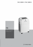 Manuel d'utilisation climatiseur local PAC 2000 S / PAC 2600 S (FR)