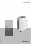 Manuel d'utilisation climatiseur local PAC 2000 SH (FR)