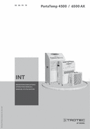 Manuel d'utilisation climatiseurs PortaTemp 4500/6500 AX (INT)
