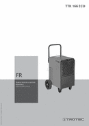 Manuel d'utilisation déshumidificateur TTK 166 ECO (FR)