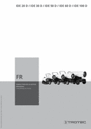 Manuel d'utilisation générateur de chauffage au fioul IDE 20 D / IDE 30 D / IDE 50 D / IDE 60 D / IDE 100 D (FR)