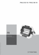 Manuel d'utilisation lampe de travail PWLS 05-10 / PWLS 06-10 (FR)