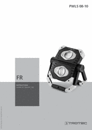 Manuel d'utilisation lampe de travail PWLS 08-10 (FR)