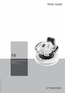 Manuel d'utilisation Lustreuse sans fil PPOS 10-20V (FR)