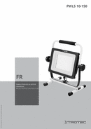 Manuel d'utilisation projecteur de chantier à LED PWLS 10-150 (FR)