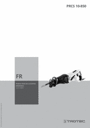 Manuel d'utilisation scie sabre PRCS 10-850 (FR)