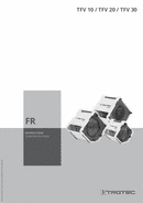 Manuel d'utilisation turbo ventilateur TFV 10 / TFV 20 / TFV 30 (FR)